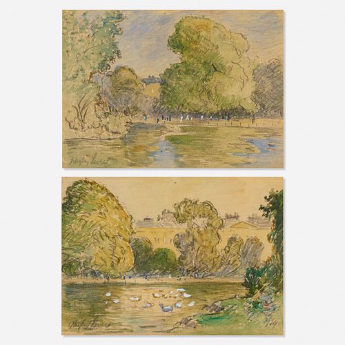 Hayley Lever, Hyde Park, London (two works)