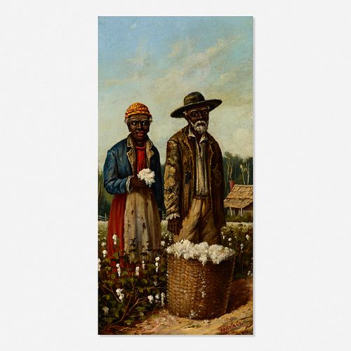 William Aiken Walker, Untitled (Two Cotton Pickers)
