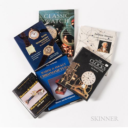 Six Wristwatch- and Watch-related Reference Books, Frederic Houriet, The Father of Swiss Chronometry; Watches of Fantasy 1790-1850; Mar