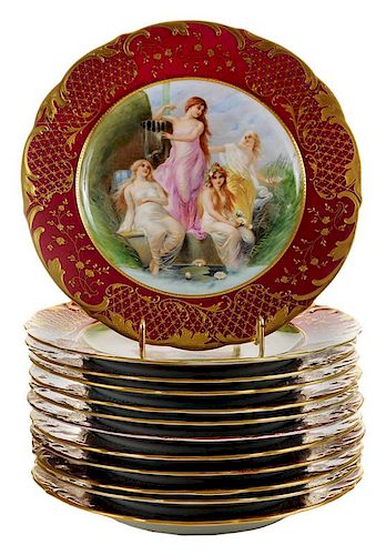 Twelve Venetian Plates