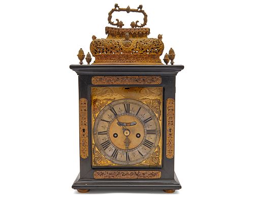 CHARLES GRETTON English Bracket Clock, London, early 18th century
