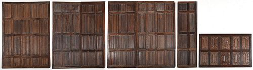 Gothic/Gothic Style Linenfold Architectural Panels