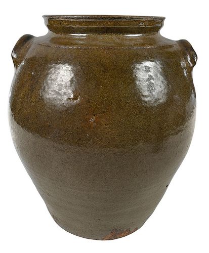 B.F. Landrum Attributed Storage Jar