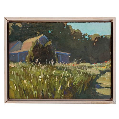 American School "Rural Landscape," Oil