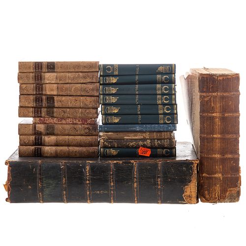 Assorted Antiquarian Book Sets & Two Bibles
