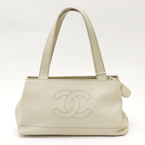 Chanel - Zip Logo Shoulder Bag