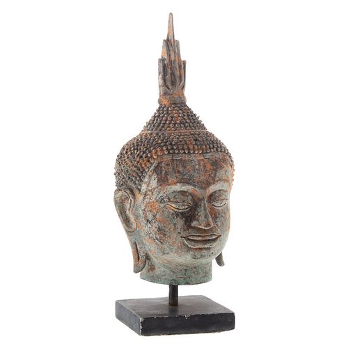 Thai Copper Alloy Buddha Head