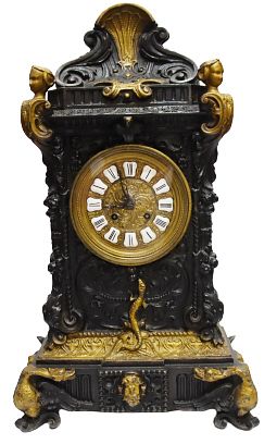 J. Hemendinger, Paris Renaissance Clock Circa.1835
