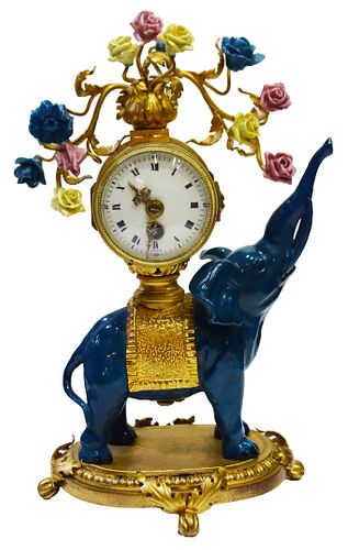 A. Marchadon, Paris, Figural Clock Circa.1938