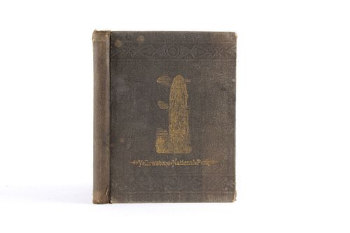 Yellowstone National Park Guide Book Wylie c. 1882