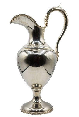 Tall Sterling Silver Pitcher and Handle 36 OZT