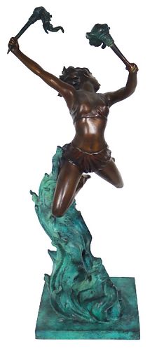 Affortunato Gory (1895-1925) Italian Sculpture