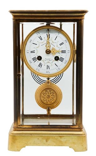 French Regulator Clock, Theodore Starr