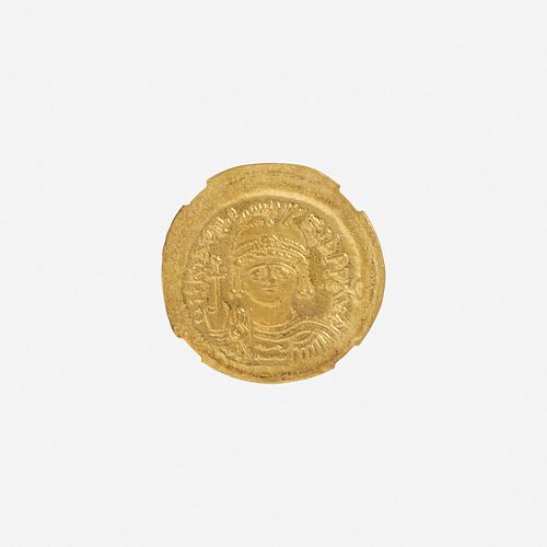 Ancient Greek, Byzantine Empire, AV Solidus