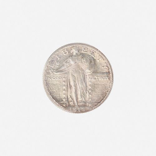 U.S. 1918/1917-S Standing Liberty 25C Coin