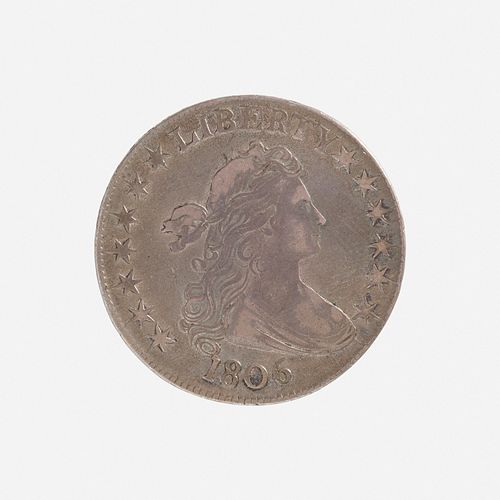 U.S. 1806 Draped Bust 50C Coin
