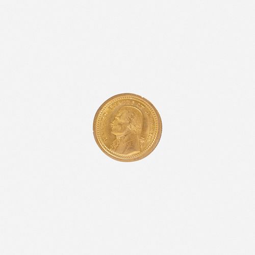 U.S. 1903 Louisiana Purchase Commemorative $1 Gold Coin