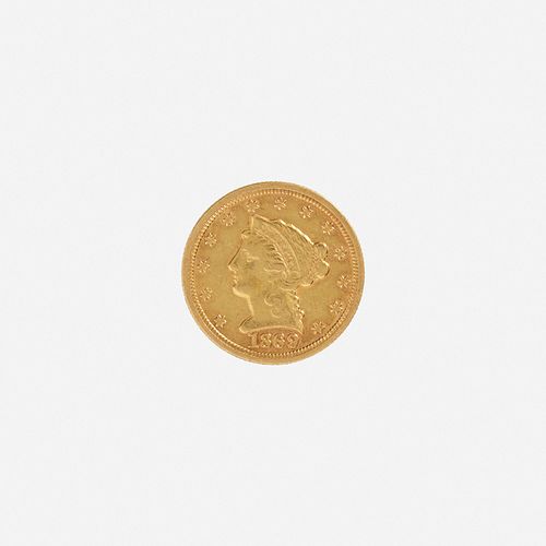U.S. 1869-S Liberty $2.5 Gold Coin