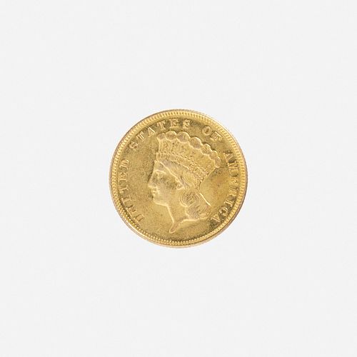 U.S. 1873 $3 Gold Coin
