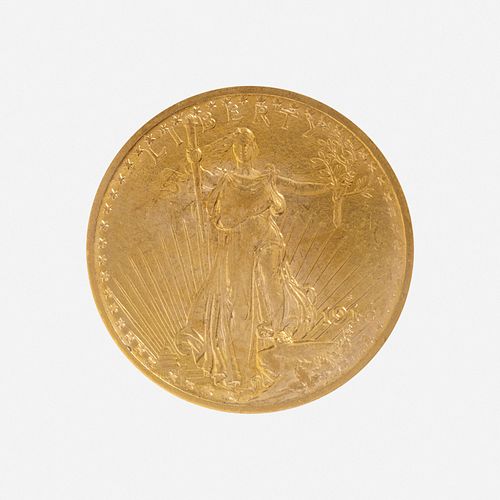 U.S. 1914-S Saint Gaudens $20 Gold Coin