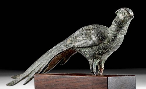 Published & Exhibited Early Byzantine Brass Pheasant
