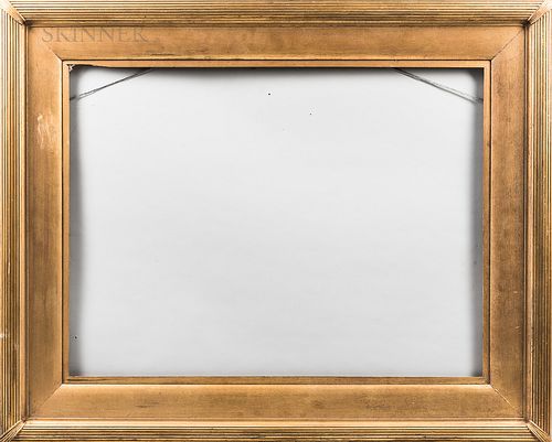 Arthur W. Hubbard (American, Early 20th Century) Gilt Frame. Identified on a label affixed to the reverse, 42 1/2 x 52 1/2 x 1 1/2 in.,