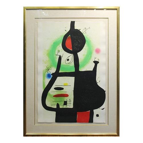 Joan Miro "La Sorciere" Etching & Aquatint