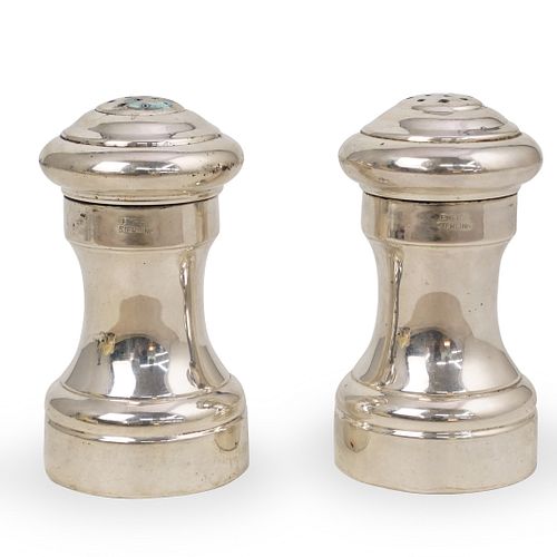 Pair Of Empire Sterling Shakers