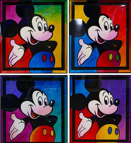 PETER MAX DISNEY SUITE LIMITED EDITION SERIGRAPHS
