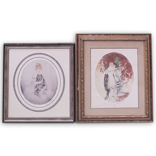 (2 Pc) Pair of Louis Icart Offset Lithographs