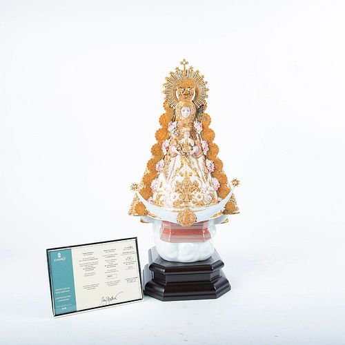 Lladro Porcelain Figurine, Madonna Of Rocio 5951