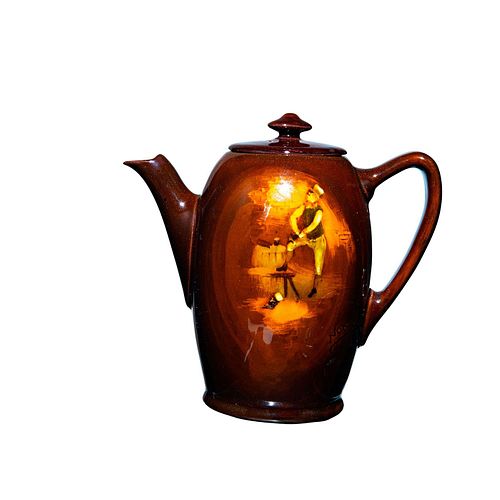 Royal Doulton Kingsware Dickens Lidded Coffee Pot