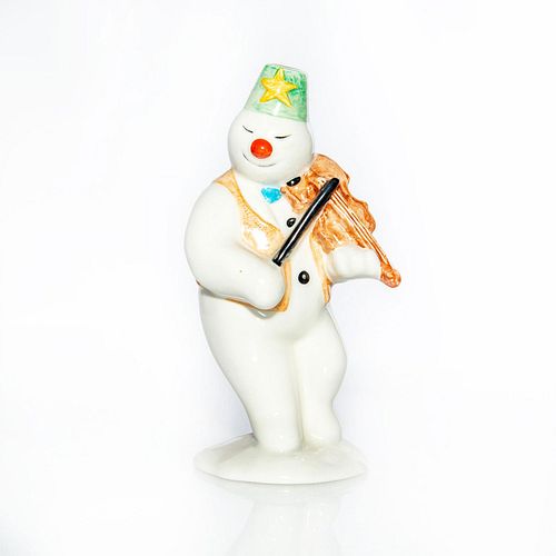 Royal Doulton Snowman Figurine, Violinist Ds11