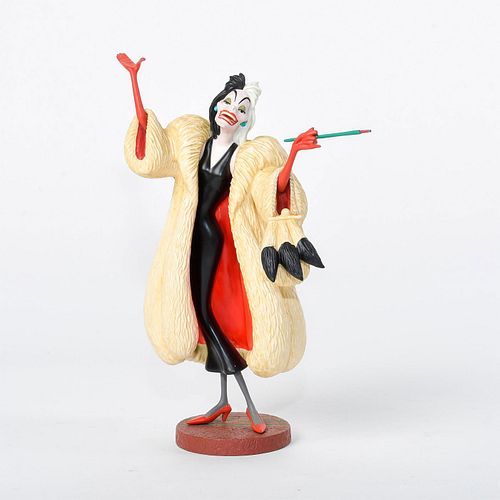 Walt Disney Classics Collection Figurine, Cruella De Vil