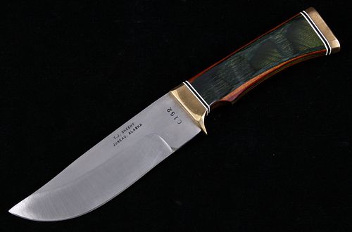 T.J. Sheehy Juneau Alaska Custom Hunting Knife