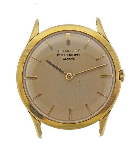 Patek Philippe Tiffany &amp; Co 18k Gold  Watch ref. 2589