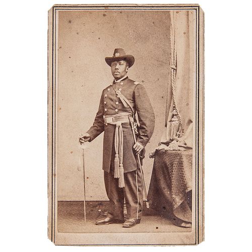 Major Martin Delany CDV, circa 1864