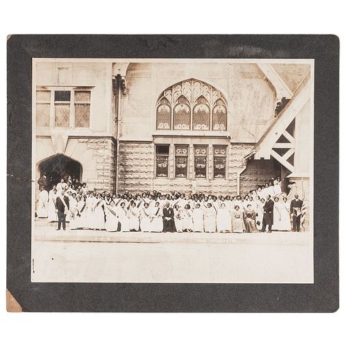 Church, Los Angeles, Oversized Photograph, circa 1914