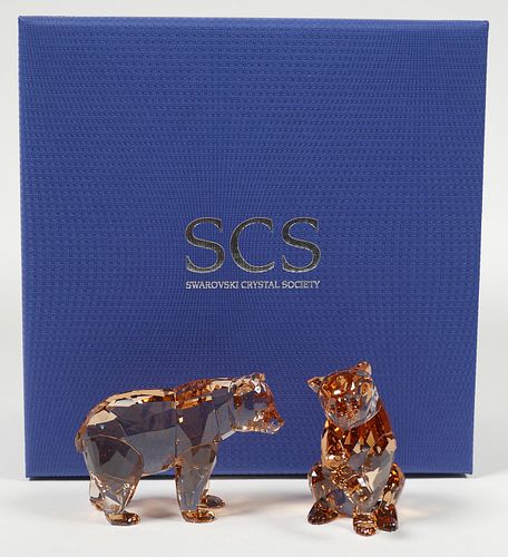 Swarovski Crystal Bear Cubs, SCS 5236593