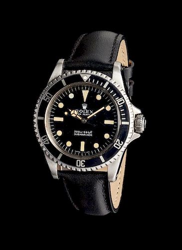A Stainless Steel Ref. 5512/13 Submariner Wristwatch, Rolex,