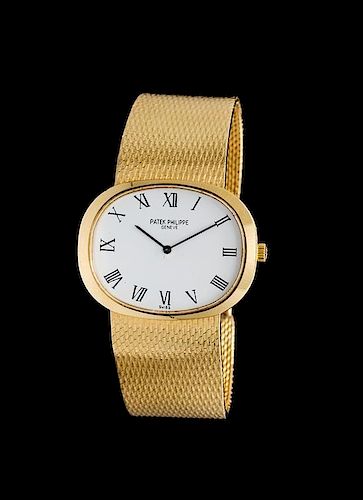 An 18 Karat Yellow Gold Ref. 3583-1 Wristwatch, Patek Philippe,