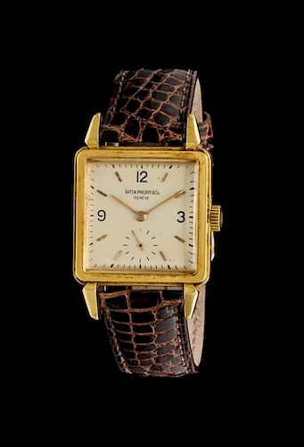 An 18 Karat Yellow Gold Ref. 2422 Wristwatch, Patek Philippe,