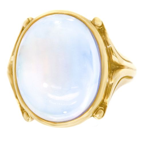 Moonstone Ring by Marcus & Co. 14k c1910