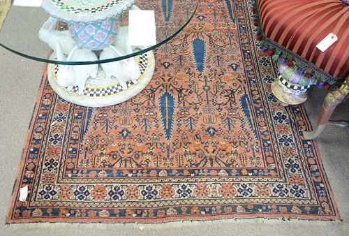 Oriental rug, 4' 3" x 6'.