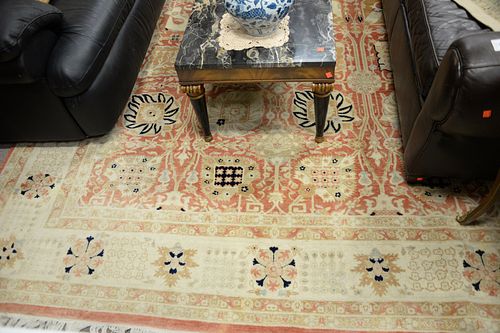 Room size contemporary Oriental carpet, 8' x 10' 4".