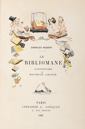 Nodier, Charles - The Bibliomaniacs