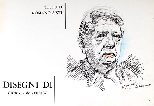 de Chirico, Giorgio - Drawings by Giorgio de Chirico. Text by Romano Sistu