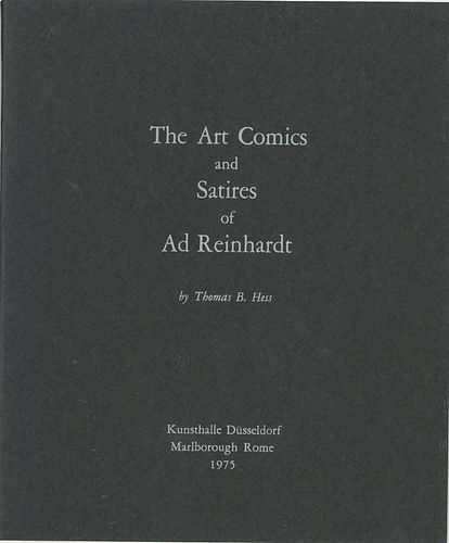 Reinhardt, Ad - The Art Comics and Satires of Ad Reinhardt