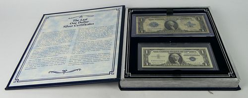 THE LAST ONE DOLLAR SILVER CERTIFICATES