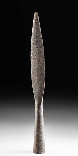 Fine Viking Iron Socketed Spear Tip